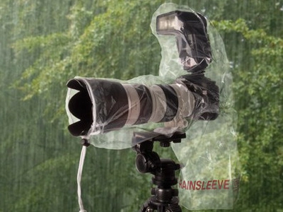 OP/TECH Rainsleeve flash pokrowiec przeciwdeszczowy 2szt.