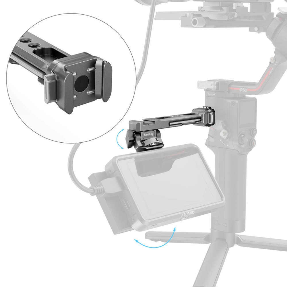 Smallrig Wspornik monitora HawkLock H21 do stabilizatorów DJI [4637]