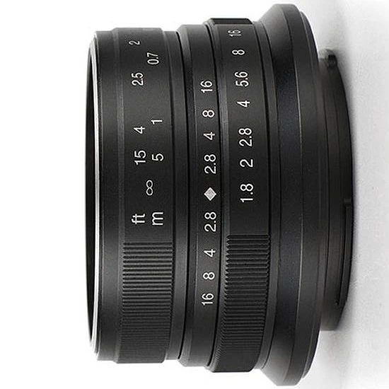 Obiektyw 7ARTISANS  25 mm f/1.8 Canon EOS-M Mount