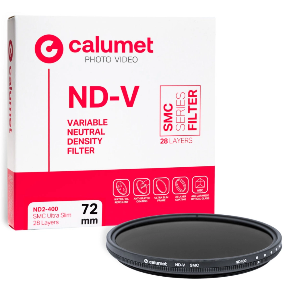 Calumet Calumet Variable ND2-400 SMC 72 mm Ultra Slim 28 Layers