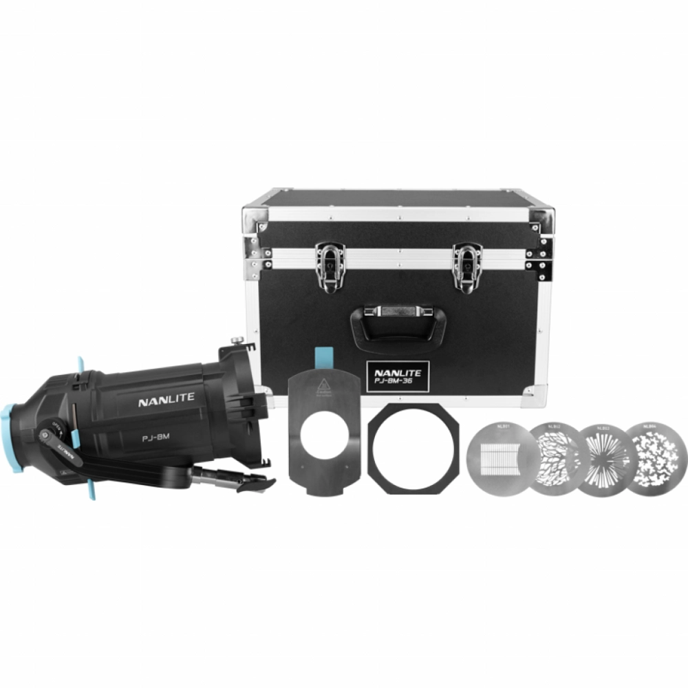 NANLITE PJ-BM-36 Projector Mount Bowens z soczewką 36 stopni do serii Forza 200/300/500 oraz FS-150/200/300/FC-300/500