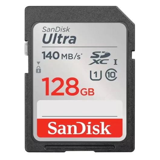 Karta pamięci Sandisk SDXC Ultra 128GB 140MB/s UHS-I U3
