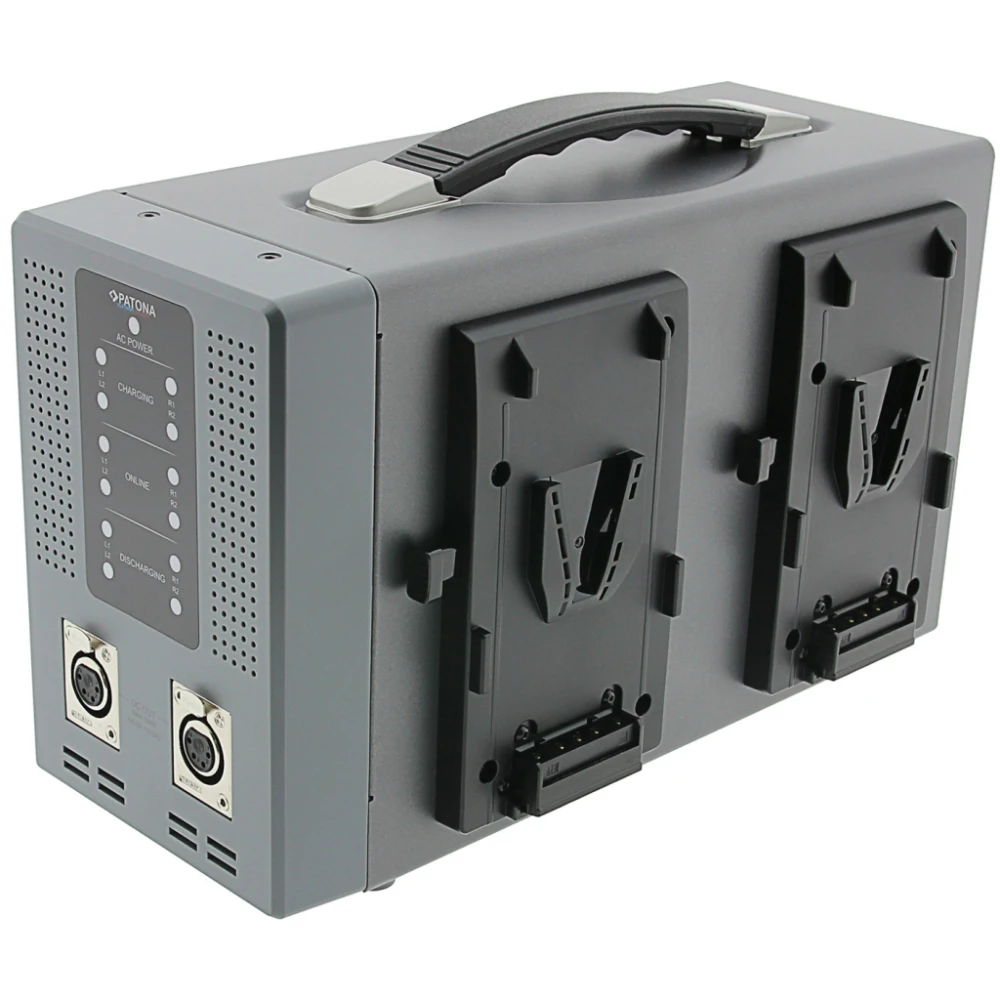 Patona Ładowarka Platinium 4-kanałowa V-Mount do Sony / RED 16,8V/3A  (3 lata gwarancji bezwarunkowej!) [1709]