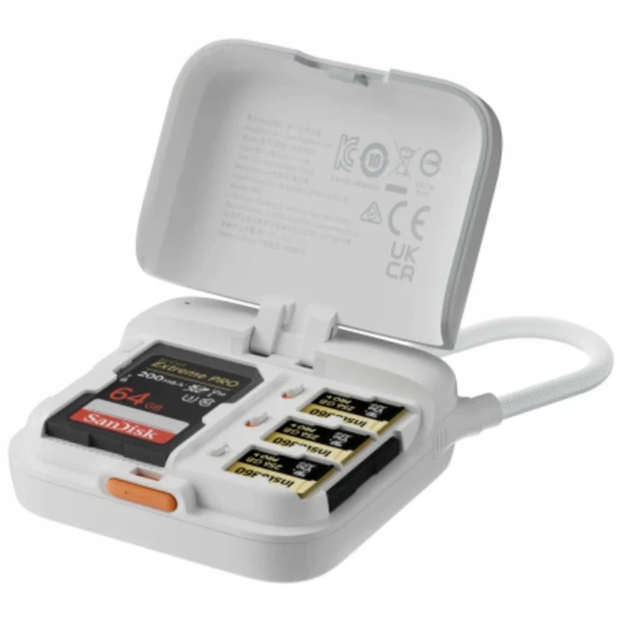 Insta360 pokrowiec i czytnik kart pamięci insta360 2-in-1 card reader + case