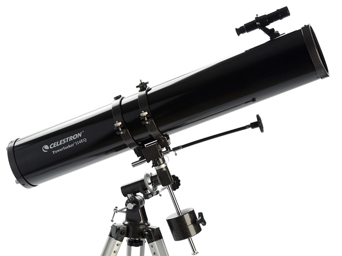 Teleskop Celestron PowerSeeker 114 EQ czarny