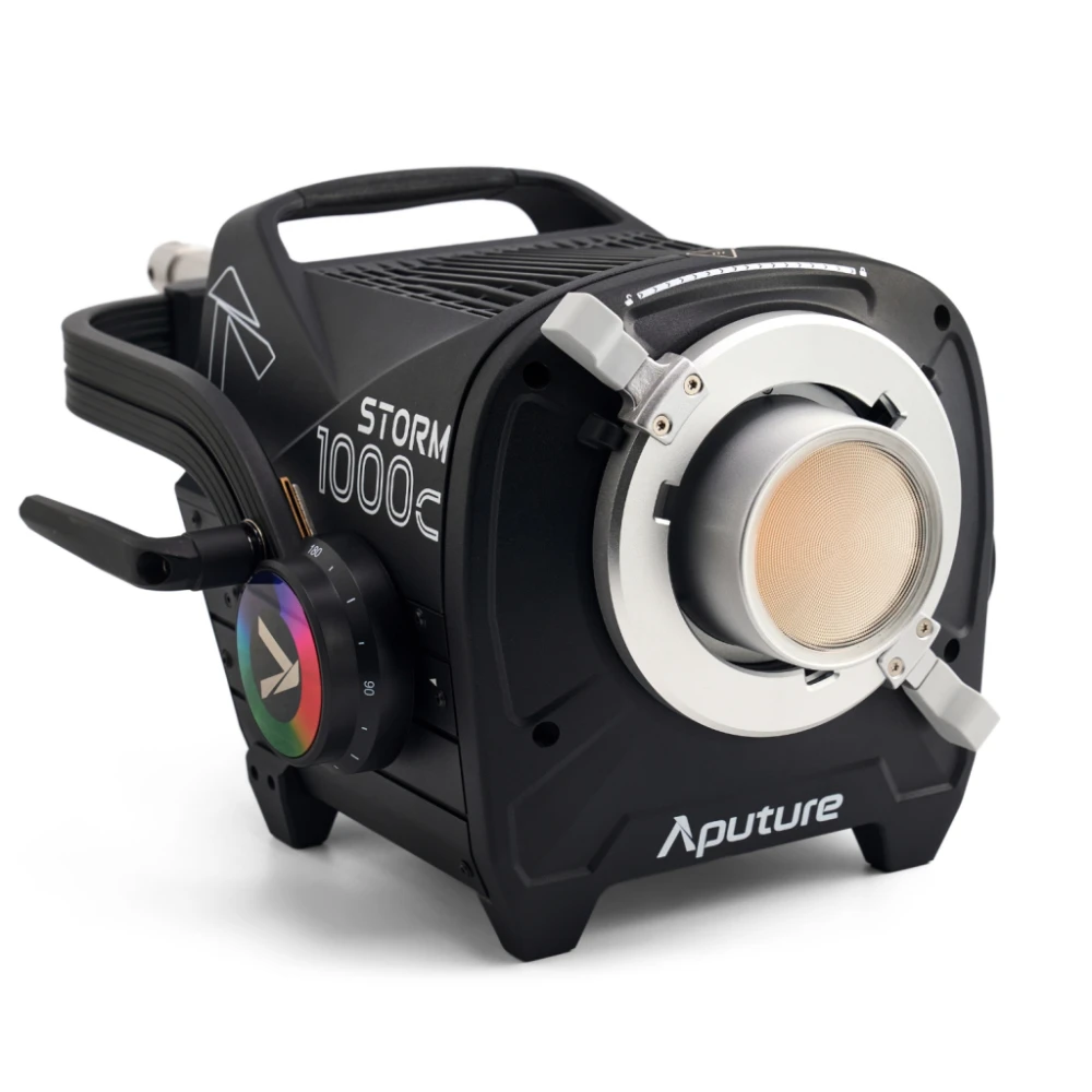 Lampa LED Aputure Storm 1000c RGB 1800-20000K (wodoodporość IP65) ProLock Bowens Mount