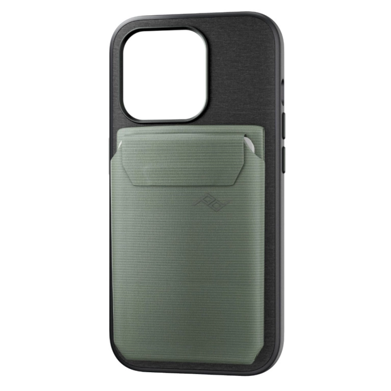Peak Design Mobile Wallet Stand v2 magnetyczny portfel do telefonu (podstawka) szarozielony
