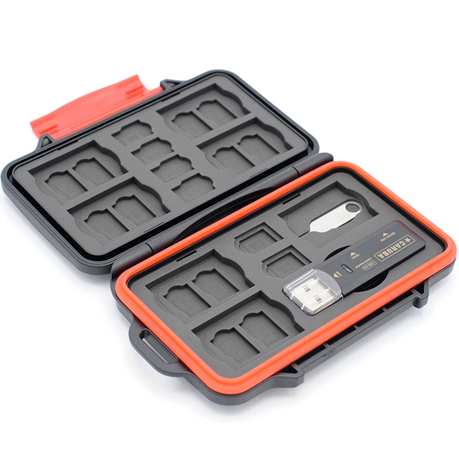 Etui Caruba MCC-7 na karty 7x SD, 16x microSD, 12x microSIM, USB 3.0