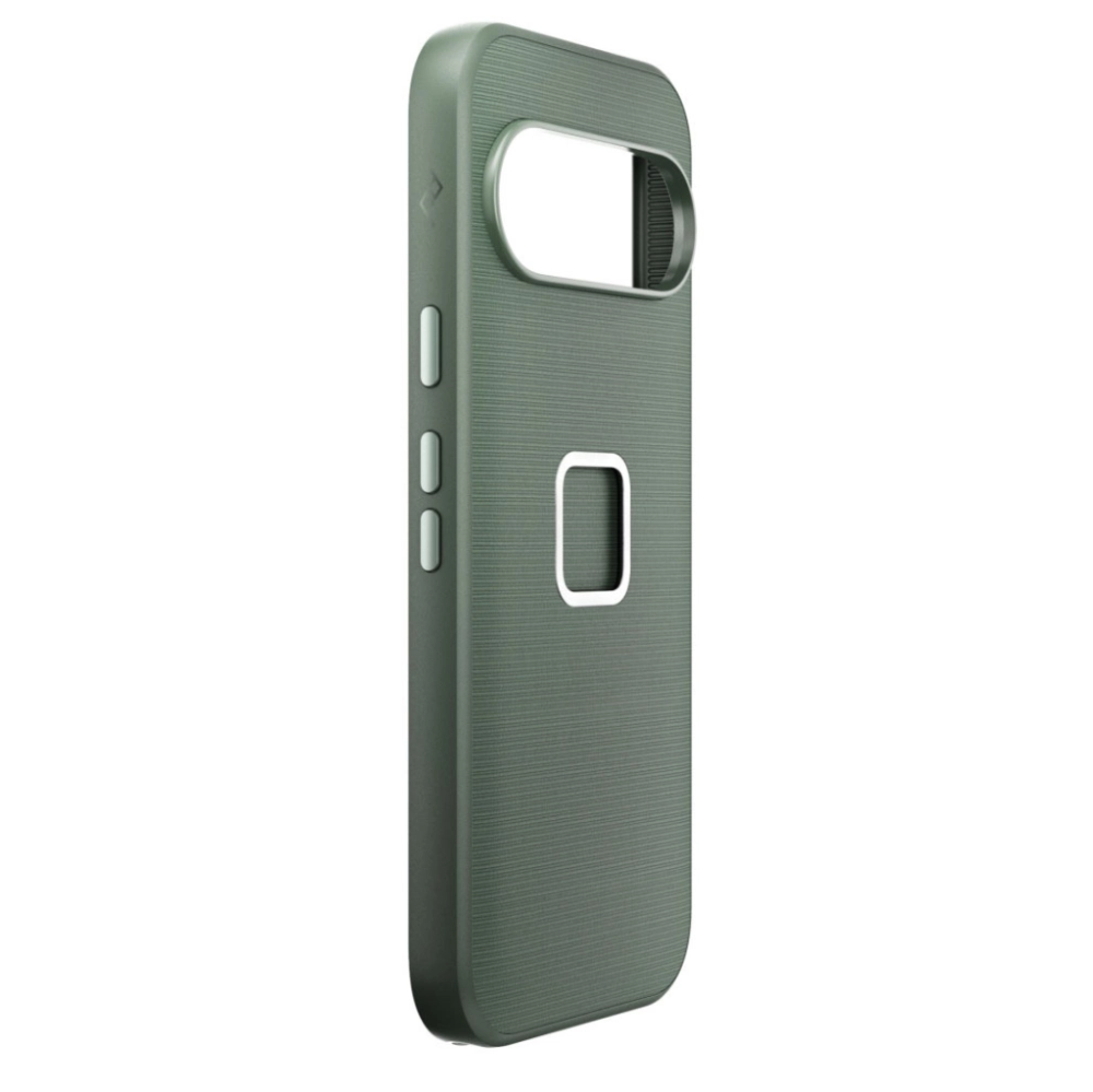 Peak Design Mobile Everyday Fabric Case Pixel 10 Standard and Pro Sage szarozielony