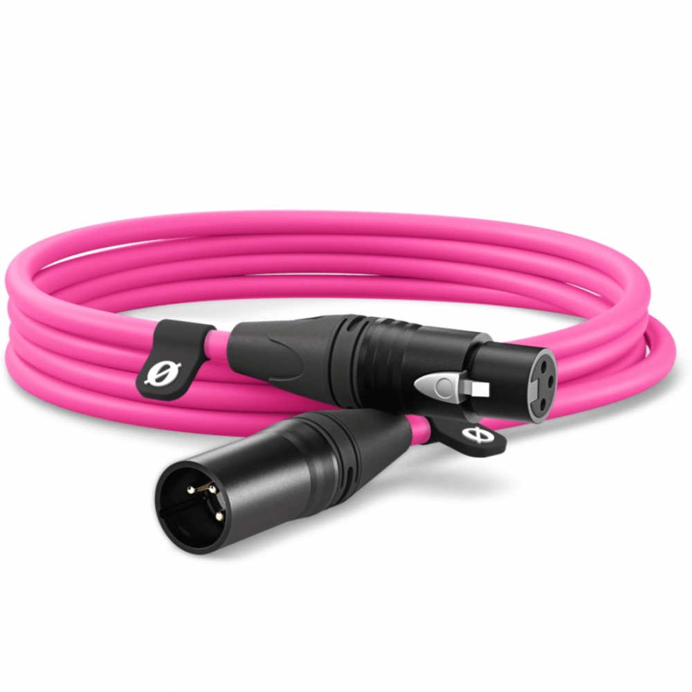 Kabel Rode Kabel XLR 3 m (różowy)