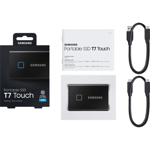 Samsung SSD T7 Touch 500GB czarny