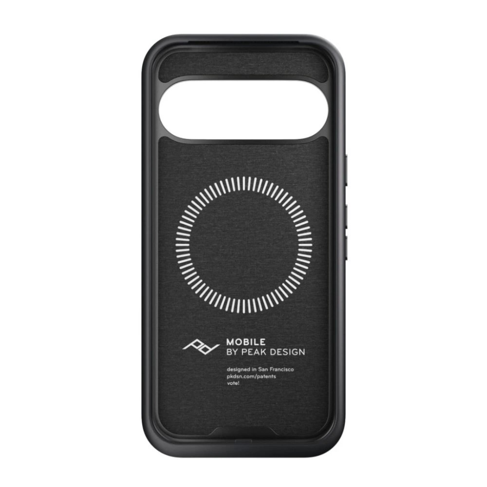 Peak Design Mobile Everyday Fabric Case Pixel 10 Standard and Pro Charcoal grafitowy
