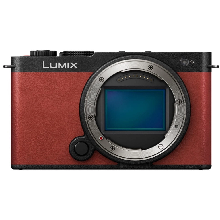 Aparat cyfrowy Panasonic Lumix S9 body czerwony 
