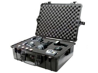 Peli ™1600 skrzynia z gąbką / czarna