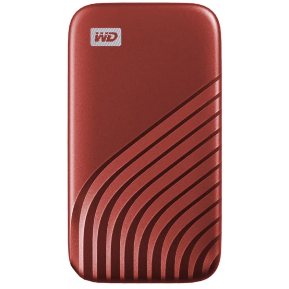 WD SSD My Passport 2TB Red (odczyt do 1050 MB/s)