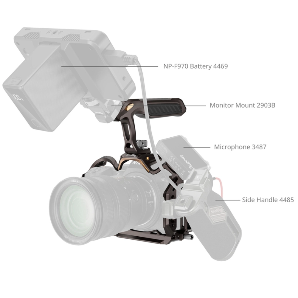 Smallrig w zestawie klatka Night Eagle do Nikon Z5II / Z7 / Z6 / Z7II / Z6II / Z5