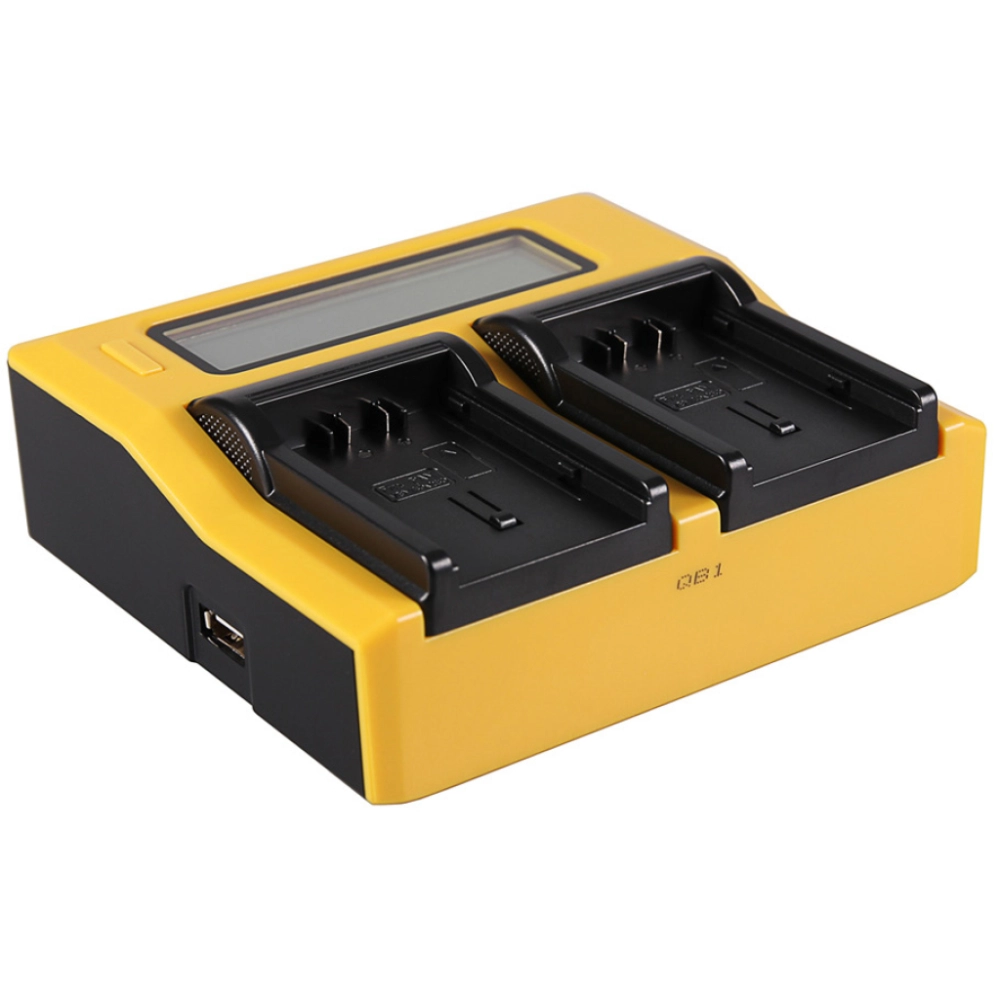 Ładowarka Patona dual LCD USB VBN130 VBN130E