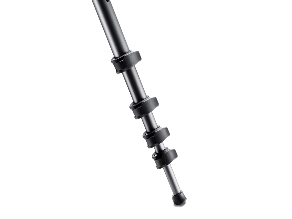 Statyw Manfrotto COMPACT ADVANCED,  5 sekcji, aluminiowy, głowica 3-kierunkowa - czarny
