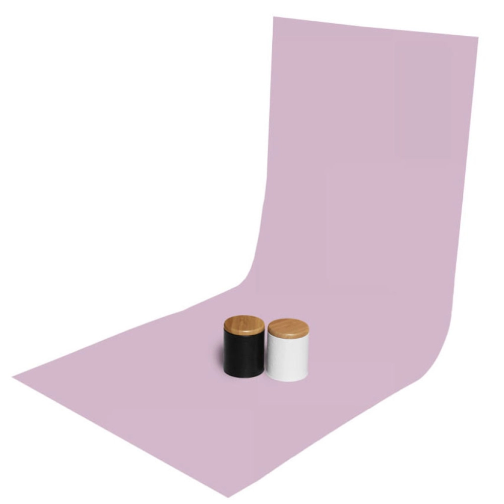 Tło plastikowe GlareOne PVC 60x130 cm jasnoróżowe
