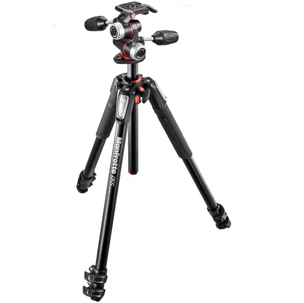 Statyw Manfrotto MK055XPRO3-3W, 3 sekcje, aluminiowy,głowica 3-kierunkowa MHXPRO-3W  