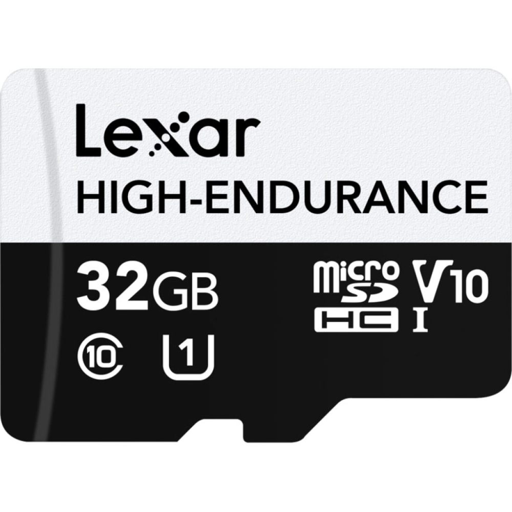 Karta pamięci Lexar microSDHC High-Endurance UHS-I/U1/10 R100/W30 V10 32GB