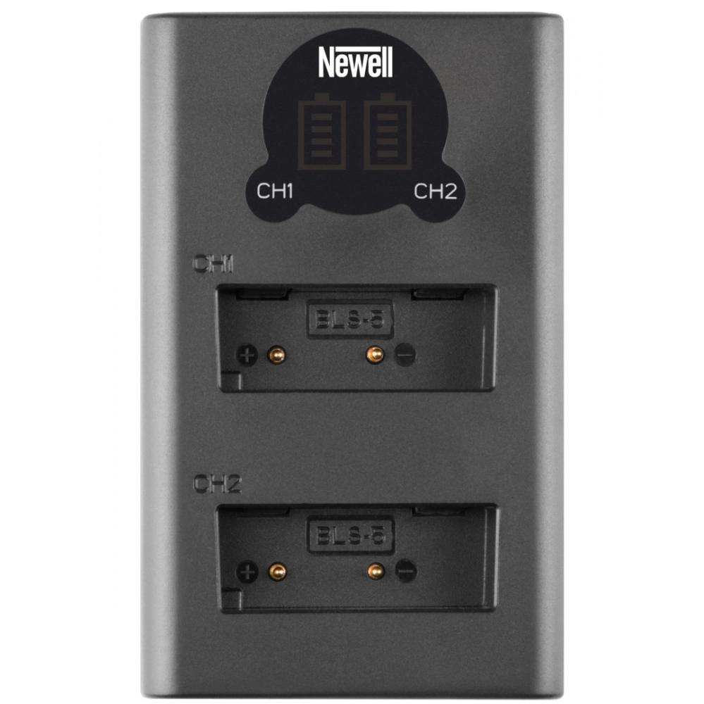 Ładowarka Newell dwukanałowa DL-USB-C do akumulatorów PS-BLS5