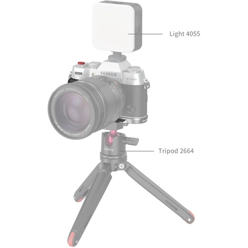 Smallrig Silicone L-Shape Grip do FUJIFILM X-T50 Silver