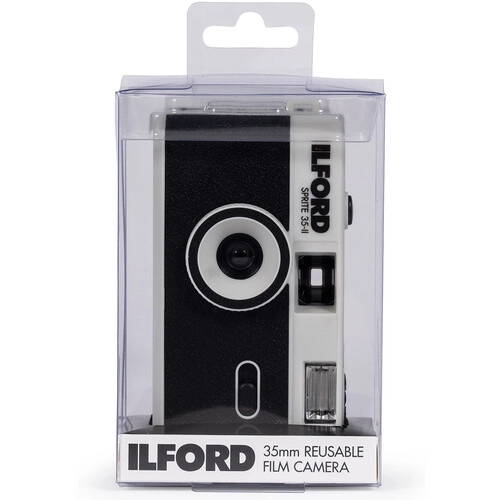 Ilford Aparat Wielokrotnego Użytku Sprite 35-II Czarno/Srebrny
