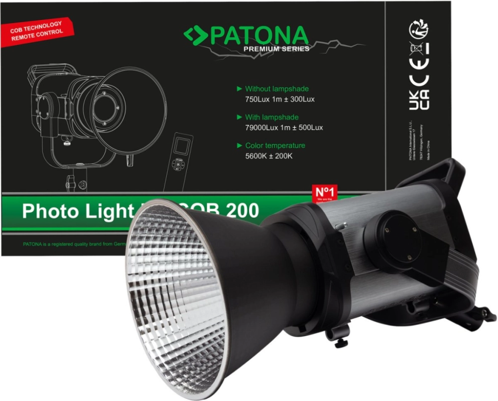 Lampa LED Patona Premium COB-200 Bicolor 3200-5600K (3 lata gwarancji bezwarunkowej!) [4281]
