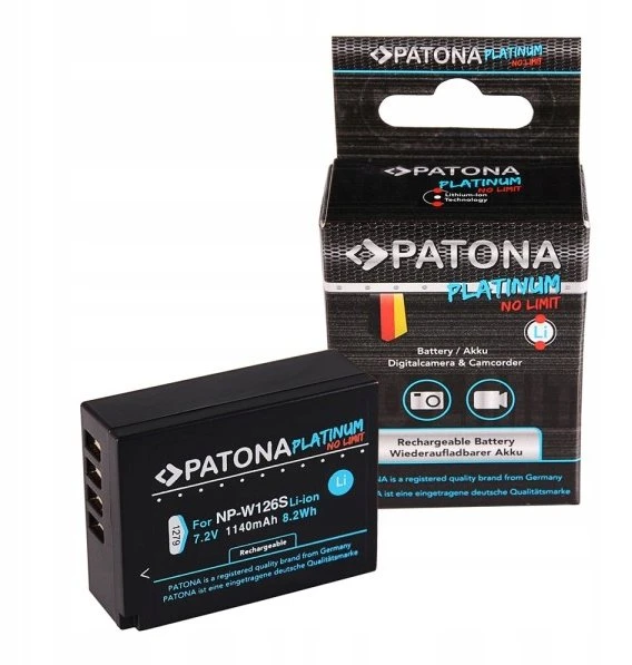 Akumulator Patona Platinum do Fuji NP-W126S