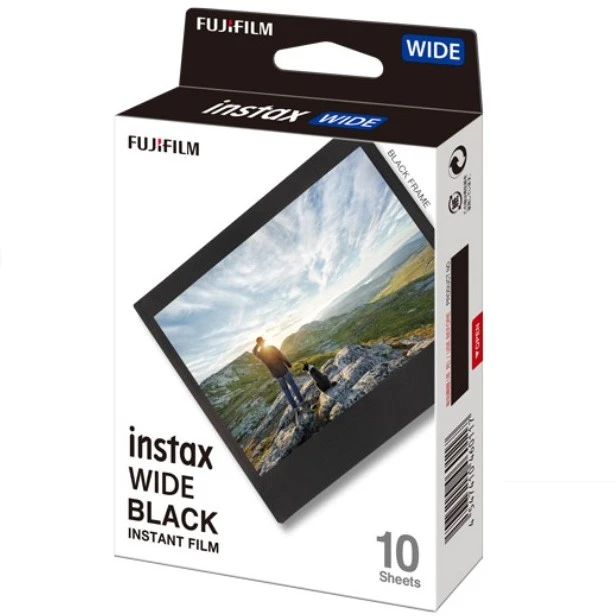 Wkłady FujiFilm Instax Wide Black Frame 