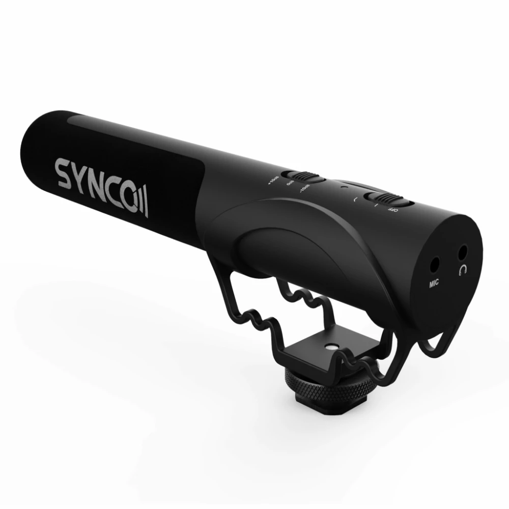 Synco M3 mikrofon nakamerowy - kardioidalny z odsłuchem