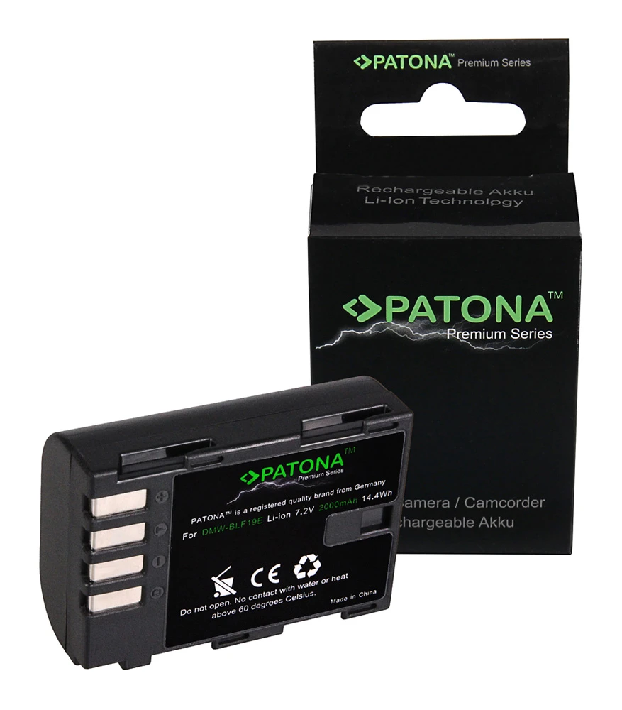 Akumulator Patona DMW-BLF19E do Panasonic Lumix DMC-GH3 GH3A GH4 GH5