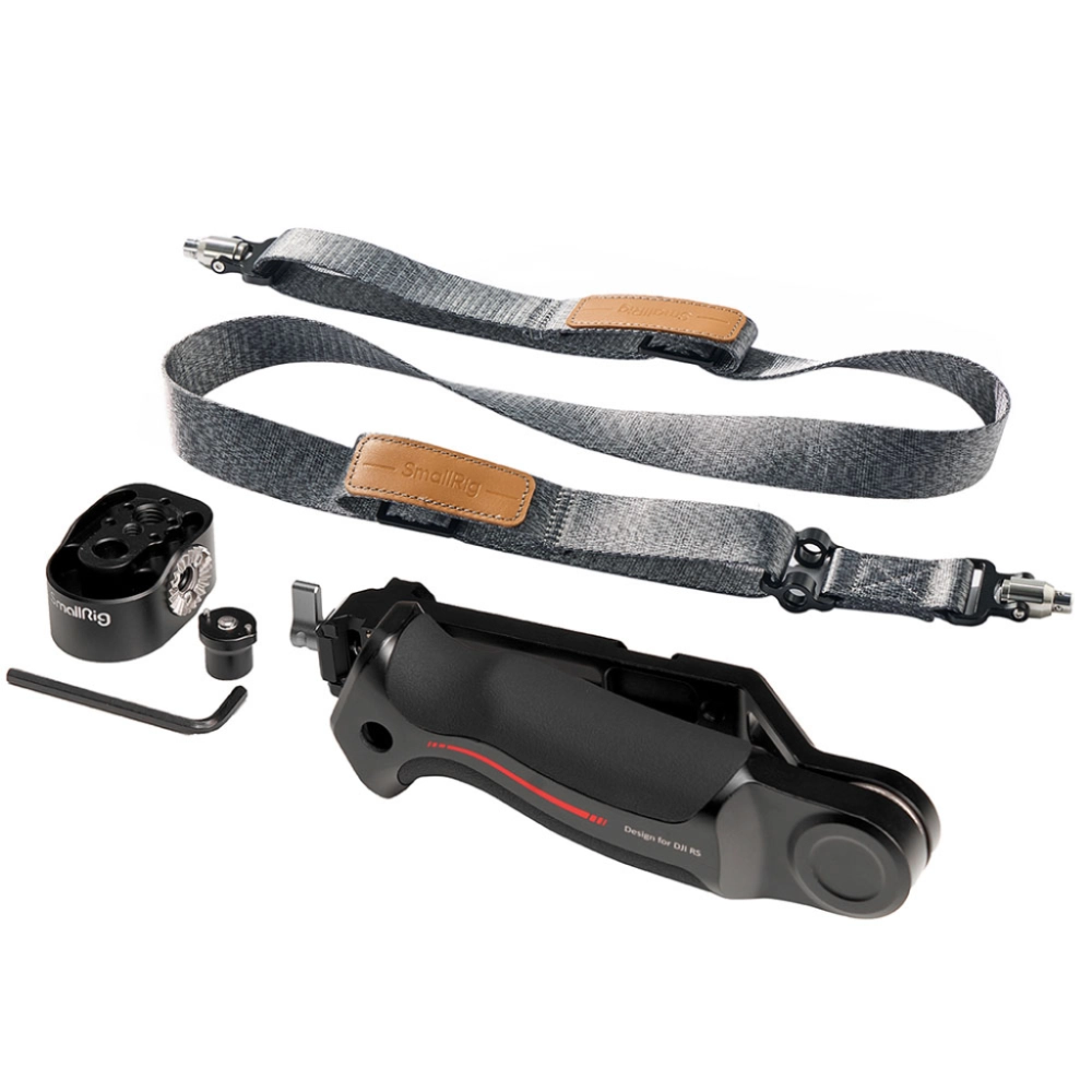 Pasek Smallrig Uchwyt typu sling z zestawem paska naramiennego redukującego wagę do DJI RS 2, 3, 3Pro, 4, 4Pro [4383B]