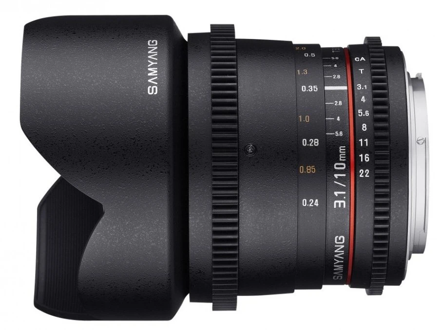 Obiektyw Samyang 10 mm T3.1 ED AS NCS CS-VDSLR II Sony E