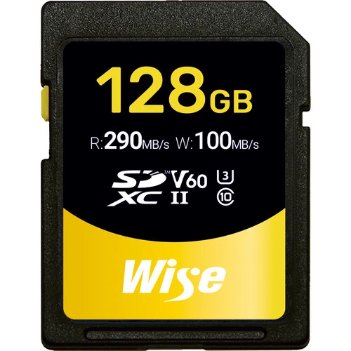 Karta pamięci Wise SD-N SDXC 128 GB UHS-II/U3 V60 (WI-SD-S128)