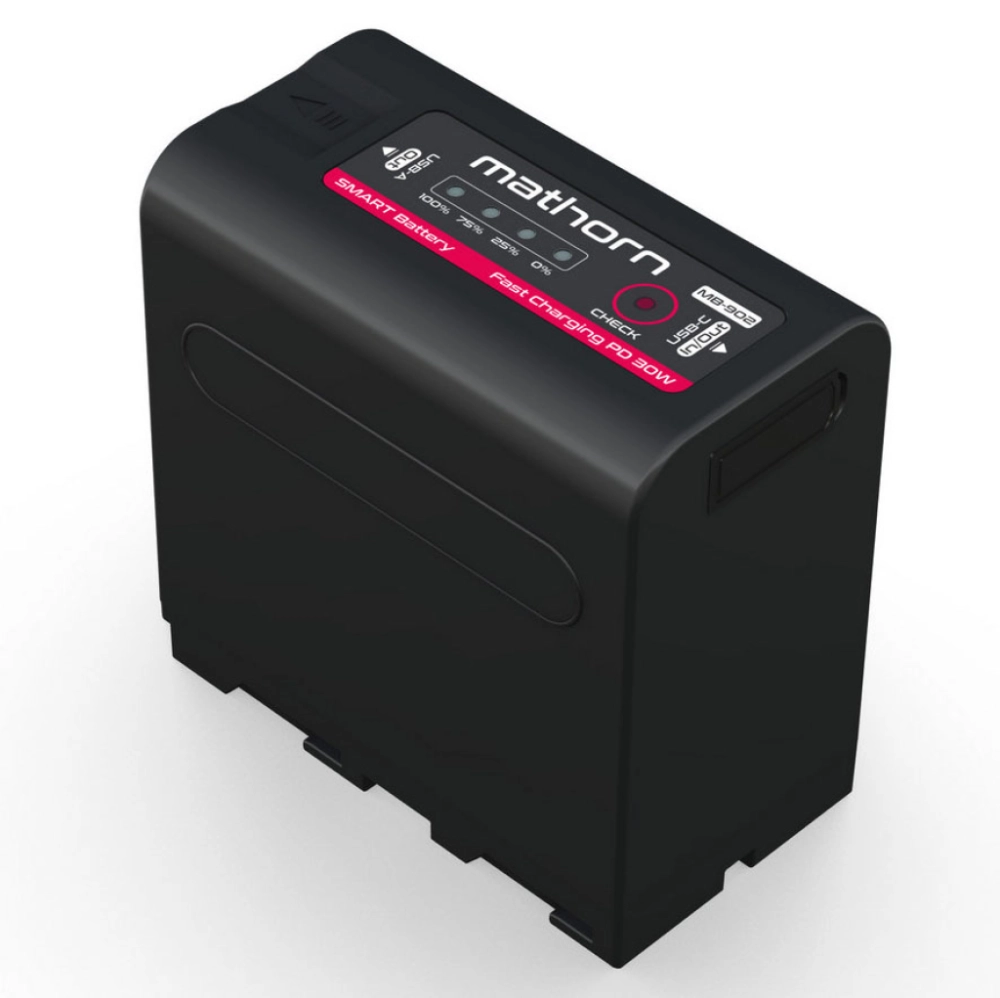 Akumulator Mathorn MB-902 10500mAh 76Wh USB-C PD30W dla NP-F980