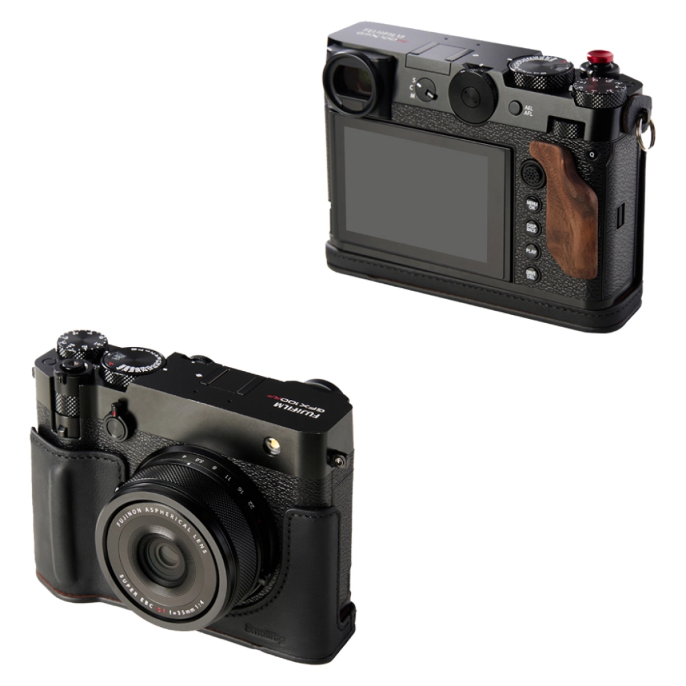 Smallrig skórzane etui do FUJIFILM GFX100RF Czarny