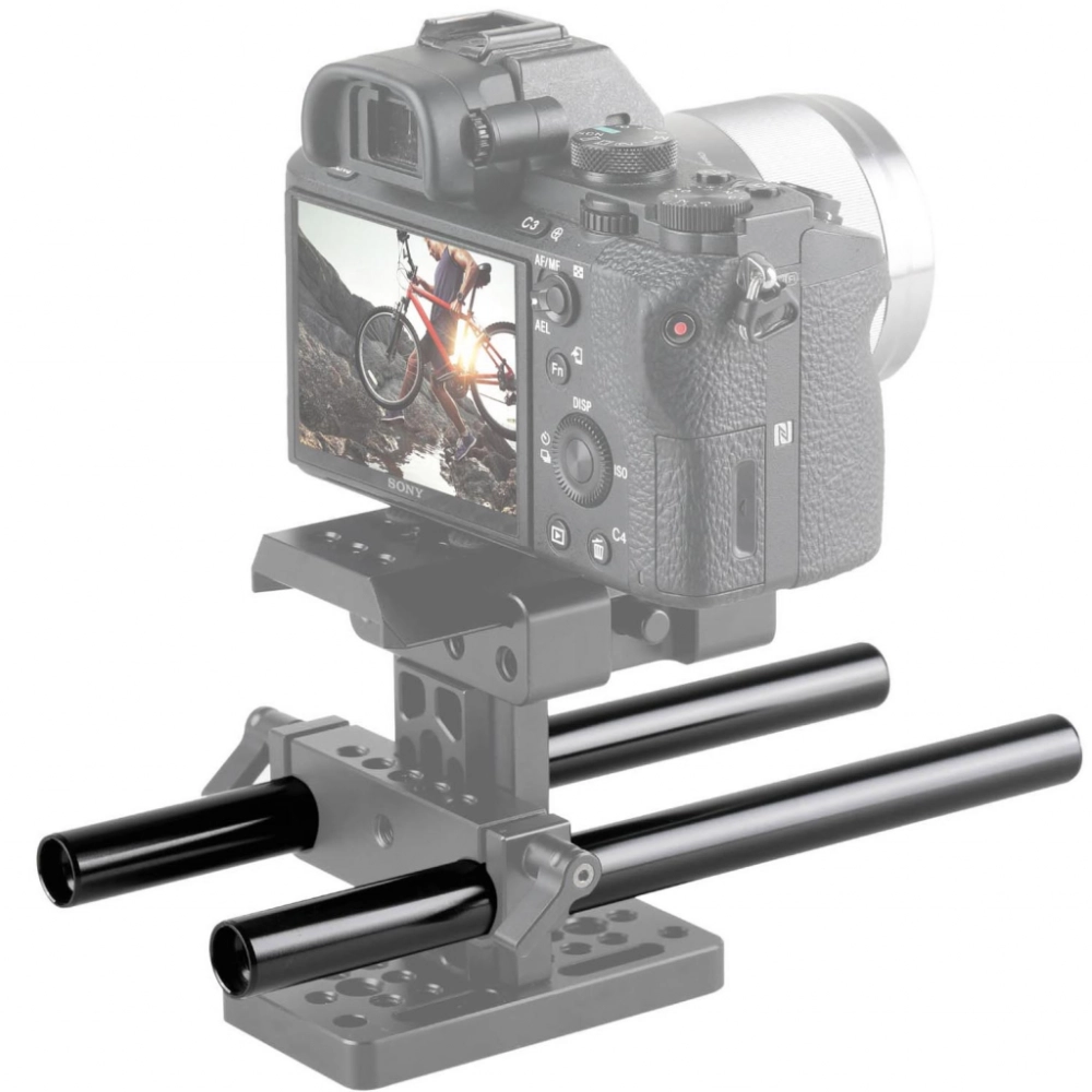 Smallrig rurki aluminiowe 20cm 15MM Black Rods 2szt [1051]