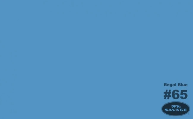 Tło kartonowe Savage Widetone kartonowe 1.36x11 m - 65 Regal Blue