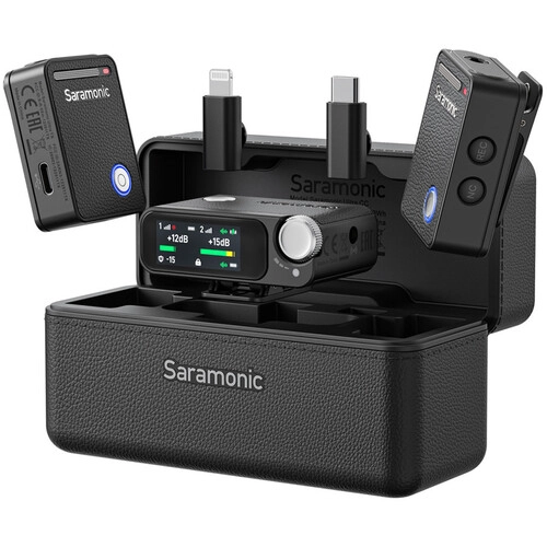Saramonic zestaw bezprzewodowej transmisji dźwięku Ultra 01 - czarny