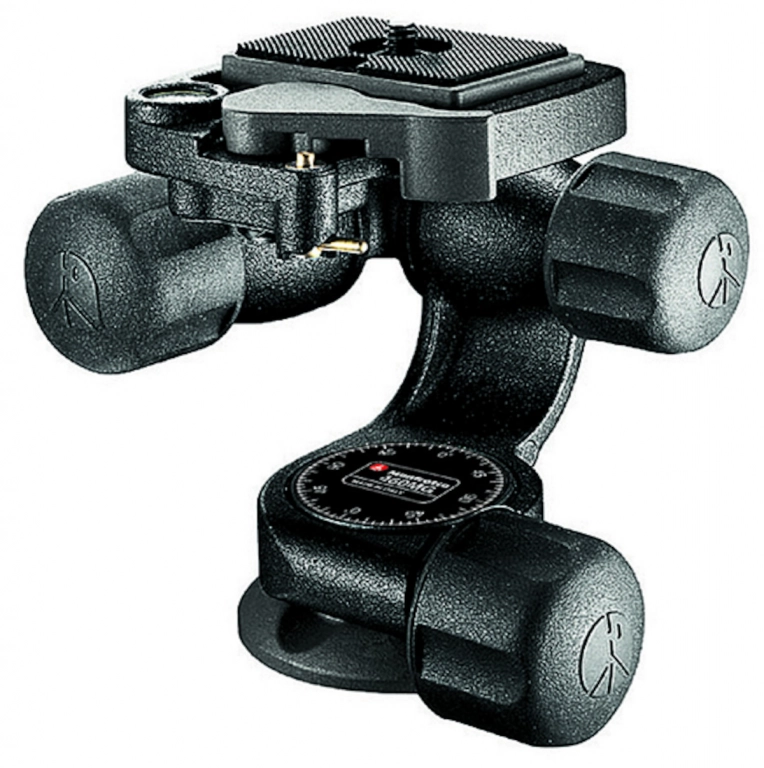 Głowica Manfrotto MN460MG 3D MAGNESIUM, trzykierunkowa, płytka 200PL/RC2
