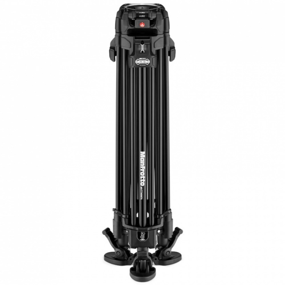 Statyw Manfrotto 645 Alu Fast Twin + głowica 504X (MVK504XTWINFA) Pro Video