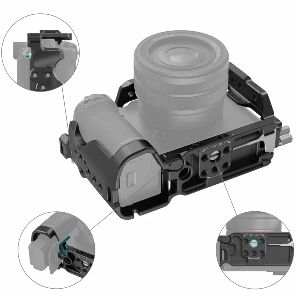 Smallrig Klatka operatorska do Sony A7C II / A7CR Cage Kit [4422]