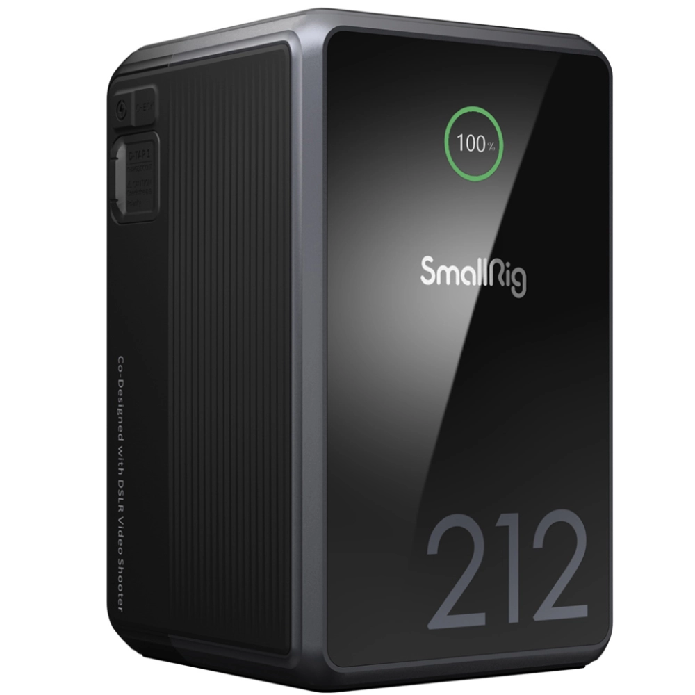 Akumulator Smallrig VB212 V-Mount Battery Mini x Caleb Pike 14.8V, 2x D-TAP, 2x DC (OUT), 2x USB-C, USB-A (OUT) [4293]
