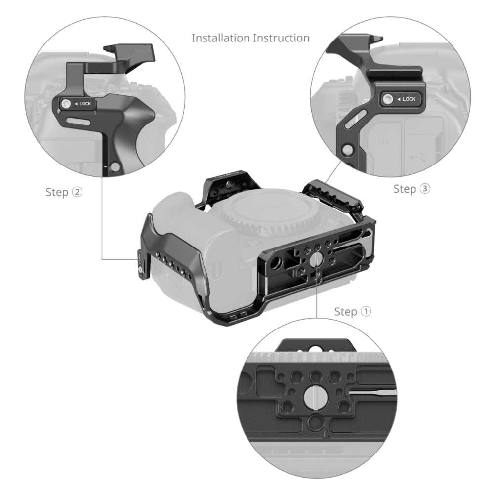 Smallrig Klatka operatorska do Canon EOS R5 Mark II [4978B]