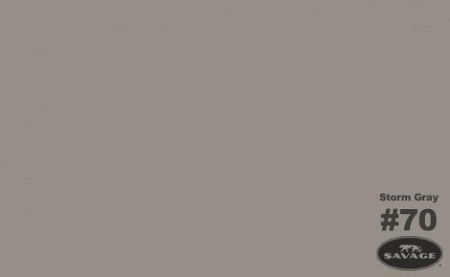 Tło kartonowe Savage Widetone kartonowe 2.72x11 m - 70 Storm Gray