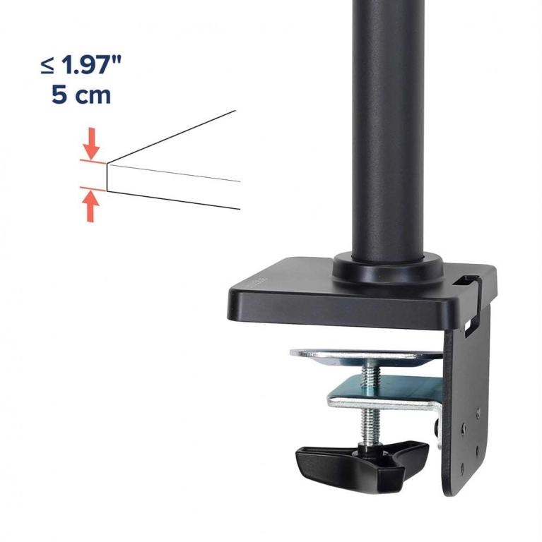 Ergotron NX Desk Monitor Arm - uchwyt biurkowy do monitora (czarny)