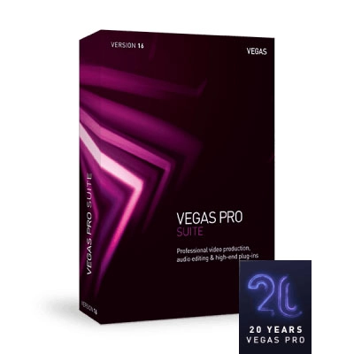 Oprogramowanie MAGIX Vegas PRO SUITE 16 licencja elektroniczna, komercyjna
