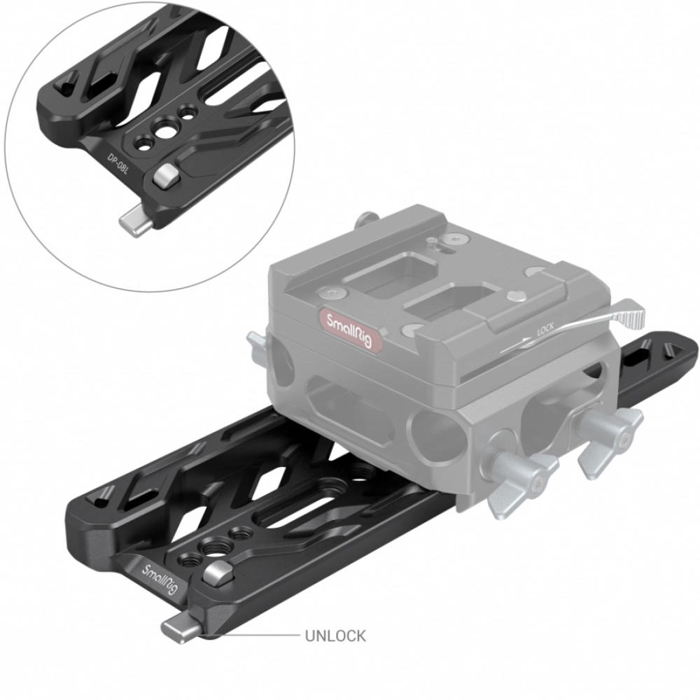 Smallrig 8 cala  / 21.4cm ARRI Dovetail Plate [3770]